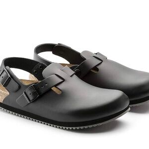 Birkenstock Women's Tokio Super Grip Leather Clogs